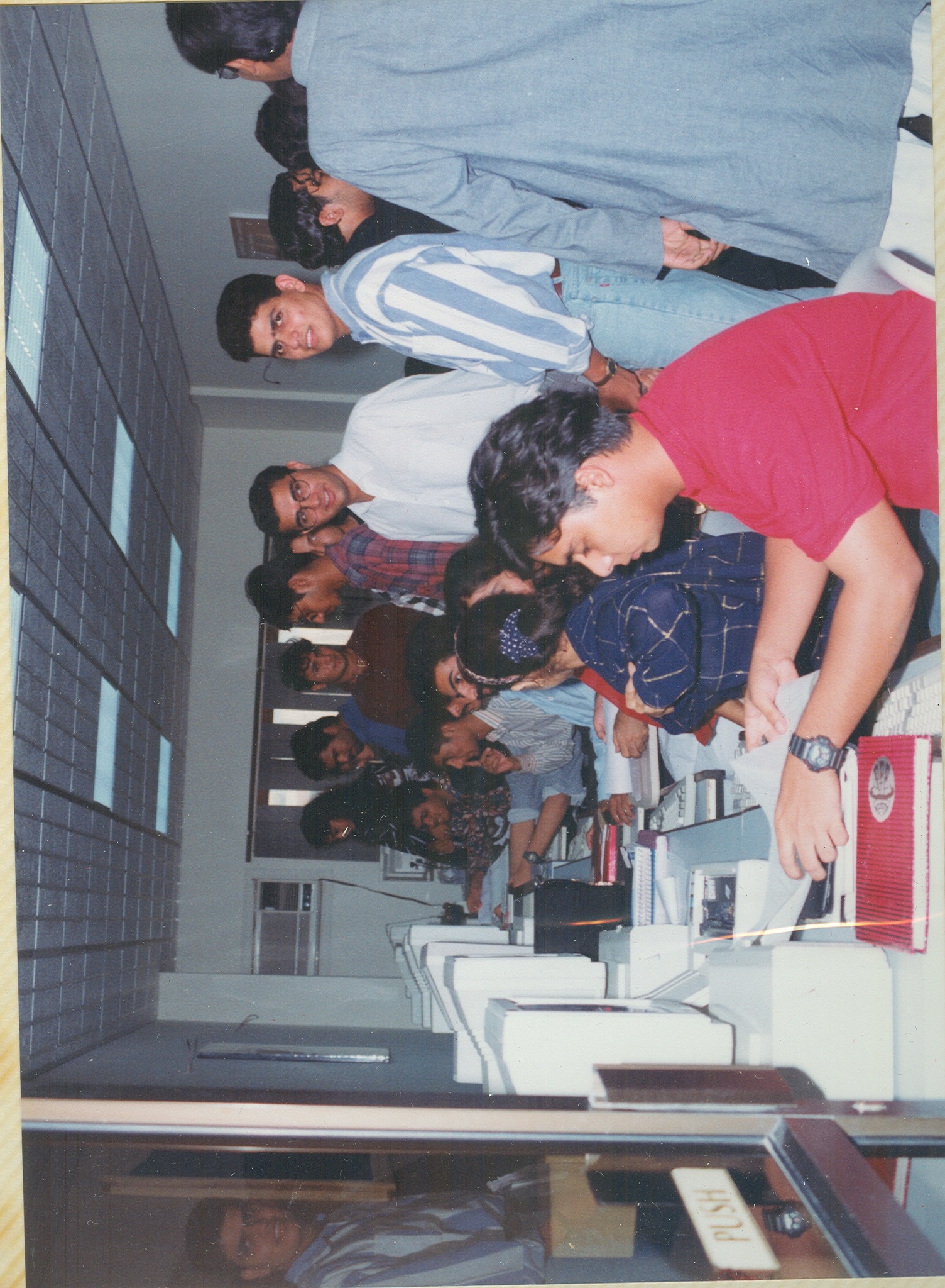 One of the first computer labs