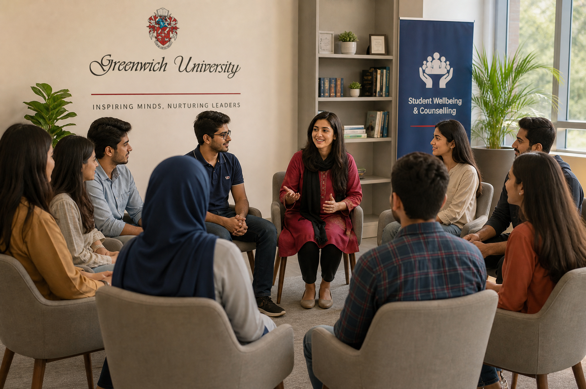 Student wellbeing and counselling at Thrive School of Psychology, Karachi