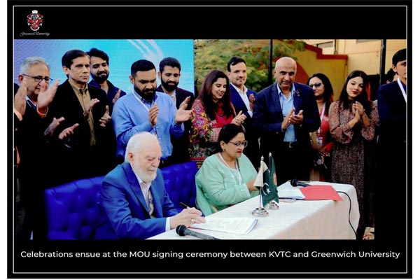 MoU SIGNING CEREMONY WITH KARACHI VOCATIONAL TRAINING CENTRE (KVTC)